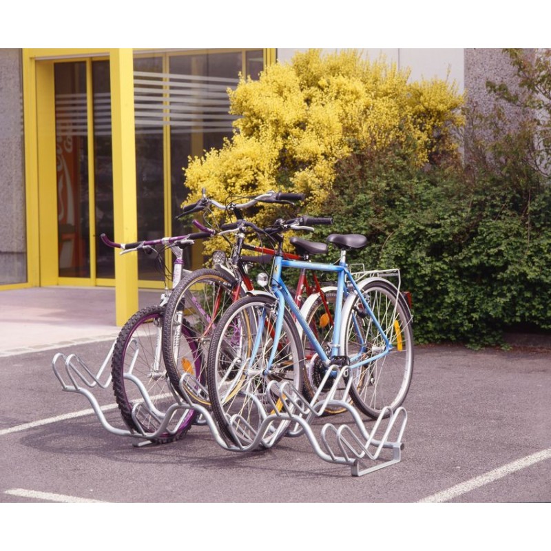 Râtelier pour vélos 6 places ideal pour abris cycle et espace urbain