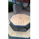 Table pique-nique octogonale en stratifié compact HPL