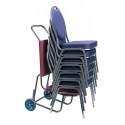 Chariot pour chaises empilables