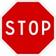 Panneaux routier STOP - type AB4