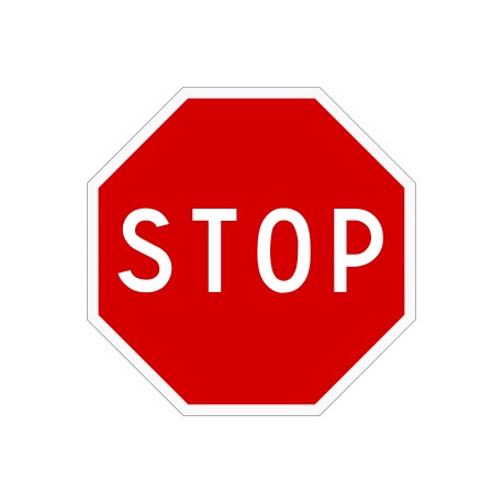 Panneaux routier STOP - type AB4