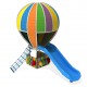 Aire de jeu montgolfière pour enfants