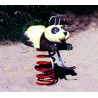 Panda jeu sur ressort